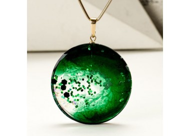 Naszyjnik artystyczny ręcznie robiony na prezent dla bliskiej osoby