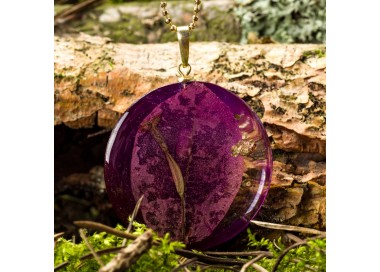 Unikatowa biżuteria, naszyjnik natura.