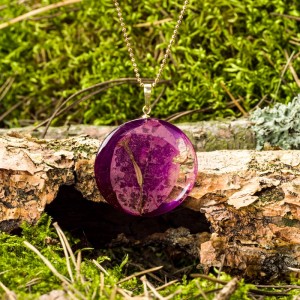 Unikatowa biżuteria, naszyjnik natura.