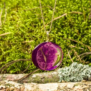 Unikatowa biżuteria, naszyjnik natura.