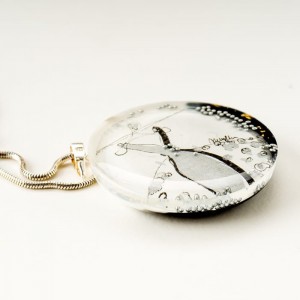 Biżuteria artystyczna srebrna- grafika w biżuterii.3