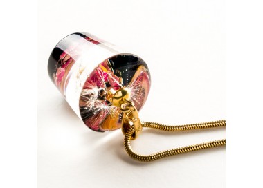 Naszyjnik dla mamy złoty, Polska biżuteria handmade.