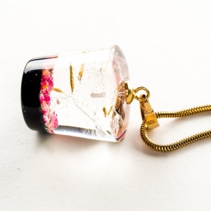 Naszyjnik dla mamy złoty, Polska biżuteria handmade.