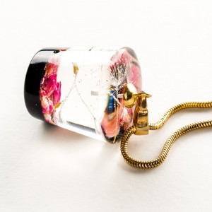 Naszyjnik dla mamy złoty, Polska biżuteria handmade.