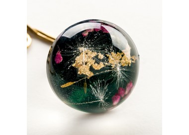 Naszyjnik zielony na szyję damski- Polska biżuteria.