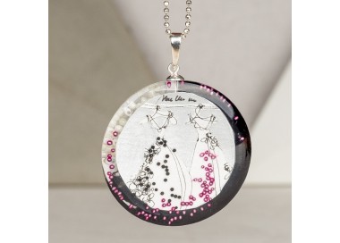 Autorski niepowtarzalny unikalny naszyjnik.