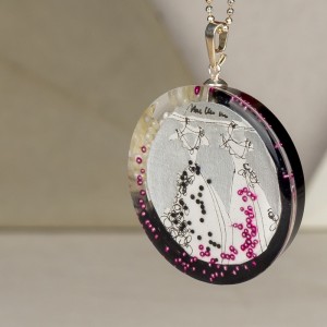 Autorski niepowtarzalny unikalny naszyjnik.