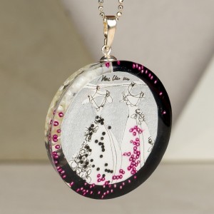 Autorski niepowtarzalny unikalny naszyjnik.