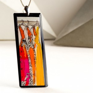 Nowoczesna biżuteria artystyczna w malarskiej odsłonie.