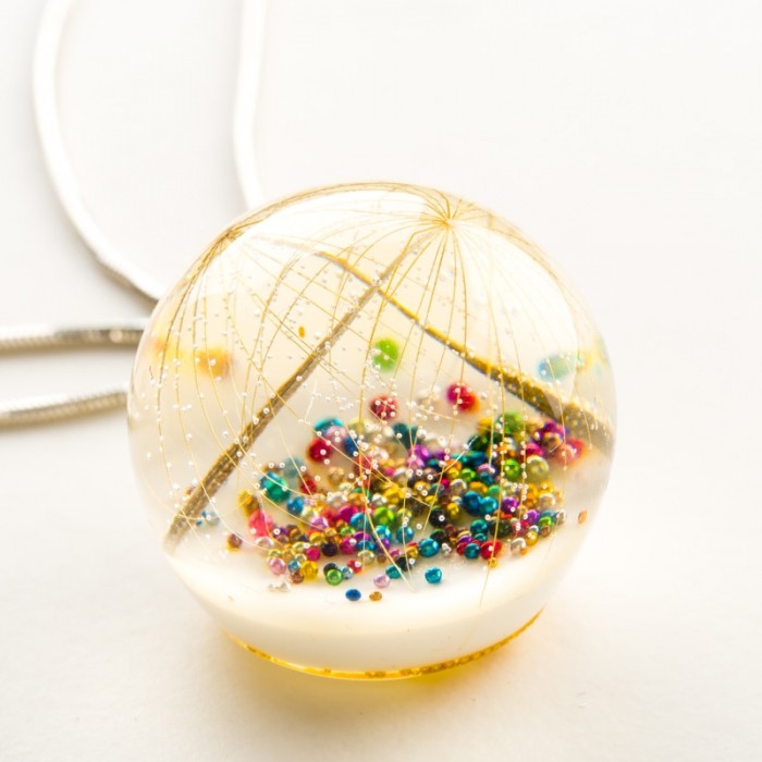 Srebrny łańcuszek damski z zawieszką- Polska biżuteria.