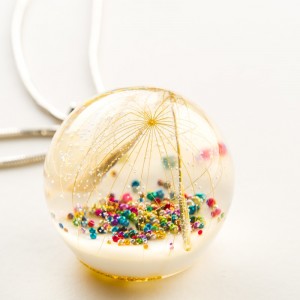 Srebrny łańcuszek damski z zawieszką- Polska biżuteria.