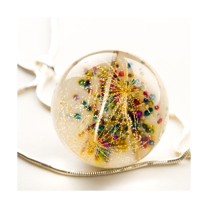 Srebrny łańcuszek damski z zawieszką- Polska biżuteria.