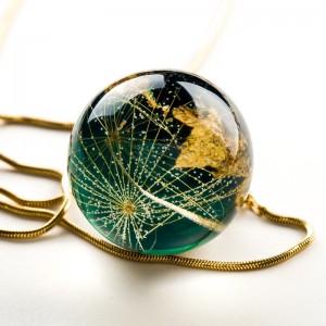 Zielona biżuteria na wiosnę- Polska biżuteria handmade.