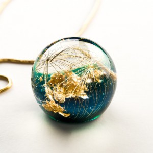 Zielona biżuteria na wiosnę- Polska biżuteria handmade.