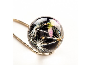 Czarna biżuteria modowa, biżuteria hand made.