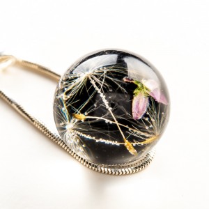 Czarna biżuteria modowa, biżuteria hand made.