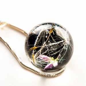 Czarna biżuteria modowa, biżuteria hand made.