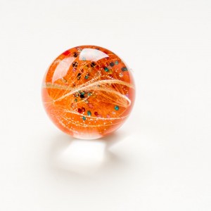 Duży pierścionek srebrny artystyczny.