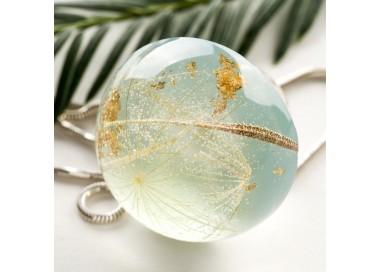 Biżuteria dla mamy z dmuchawcem.