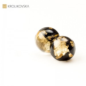 Kolczyki dmuchawce ze srebra 925.