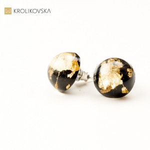 Kolczyki dmuchawce ze srebra 925.