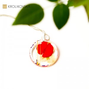 Geometryczna biżuteria- elegancki naszyjnik.