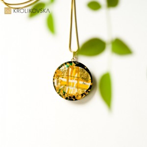 Autorski elegancki naszyjnik.