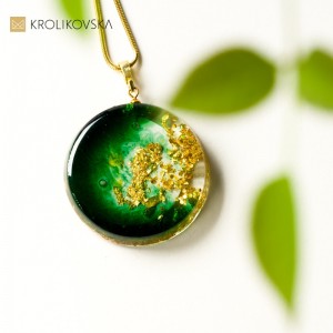 Autorski elegancki naszyjnik.