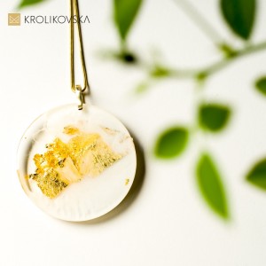 Ręcznie tworzona biżuteria, naszyjnik w prezencie.