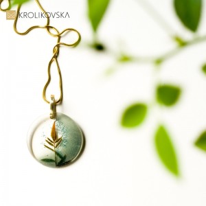 Prezent dla żony, nowoczesna biżuteria artystyczna.