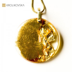 Unikatowy złoty naszyjnik.