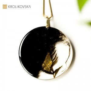 Elegancki naszyjnik, autorski naszyjnik.