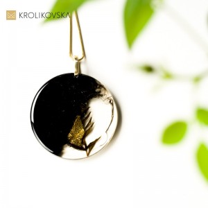 Elegancki naszyjnik, autorski naszyjnik.