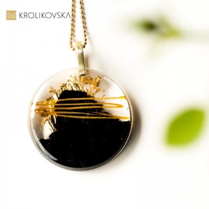 Biżuteria Świąteczna, elegancki naszyjnik.