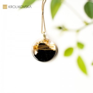 Biżuteria Świąteczna, elegancki naszyjnik.