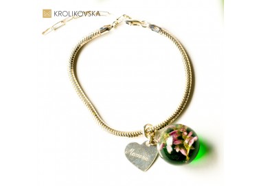 Bransoletka z grawerem damska.