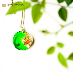 Biżuteria autorska nietuzinkowy naszyjnik.