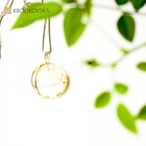 Naszyjnik kwiat, oryginalny prezent dla niej.