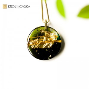 Biżuteria damska pozłacana, oryginalny prezent dla niej.