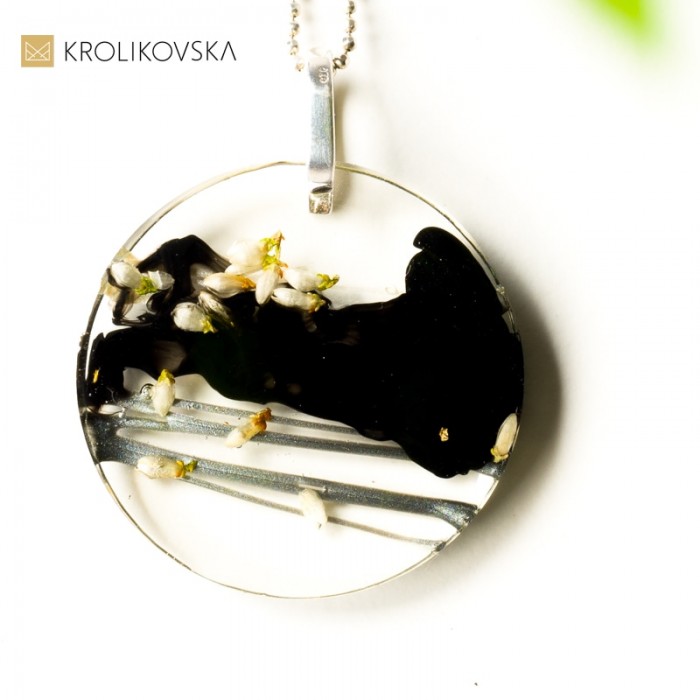 Naszyjnik prezent dla koleżanki pod choinkę.