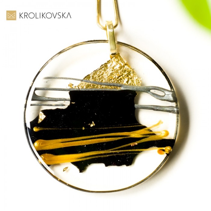 Naszyjnik prezent dla dziewczyny mikołajki.