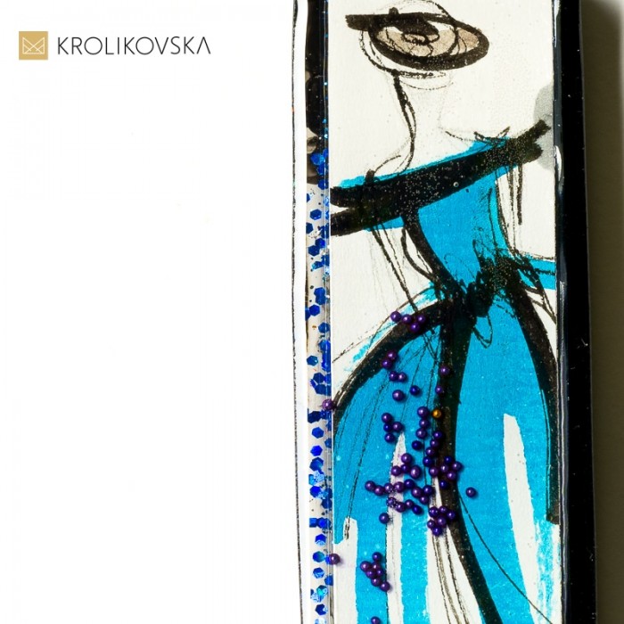 Prezent dla siebie samej- naszyjnik od artystki.