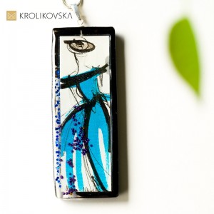 Prezent dla siebie samej- naszyjnik od artystki.