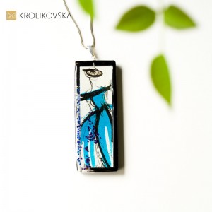 Prezent dla siebie samej- naszyjnik od artystki.