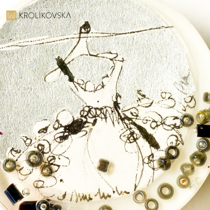 Wyjątkowy prezent biżuteria srebrna artystyczna.