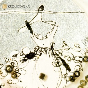 Wyjątkowy prezent biżuteria srebrna artystyczna.