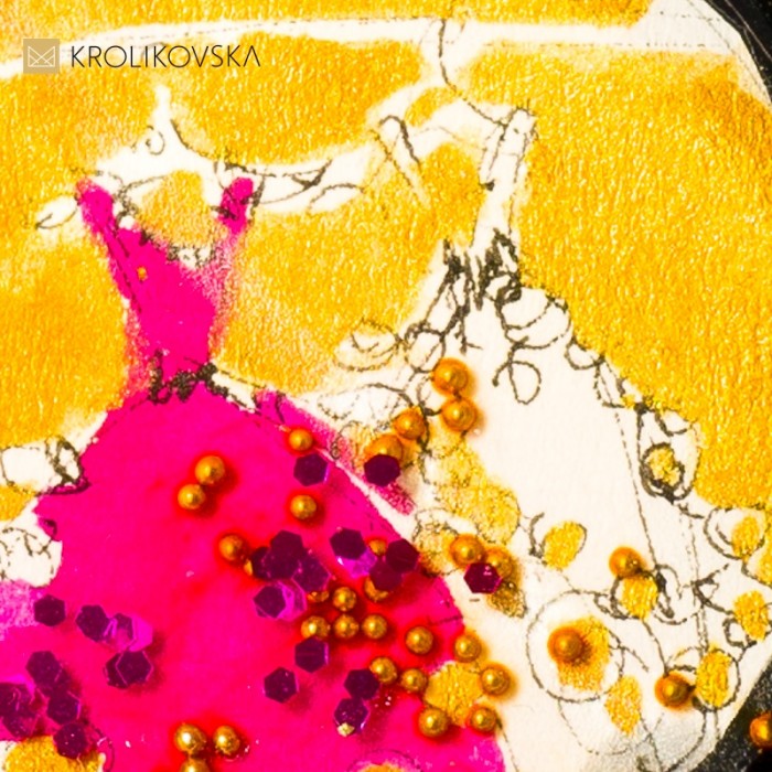 Biżuteria na prezent dla dziewczyny- naszyjnik pozłacany.