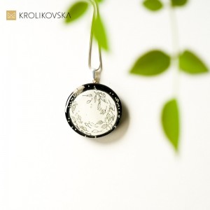 Biżuteria Krolikovska- naszyjnik srebrny.