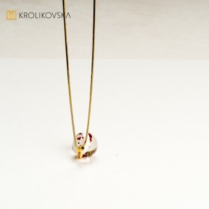 Biżuteria z naturalnymi kwiatami.