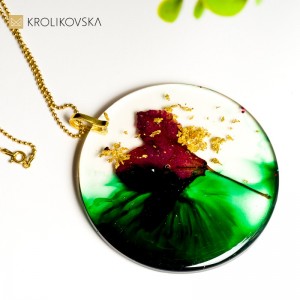 Biżuteria damska handmade wykonana przez jubilera.